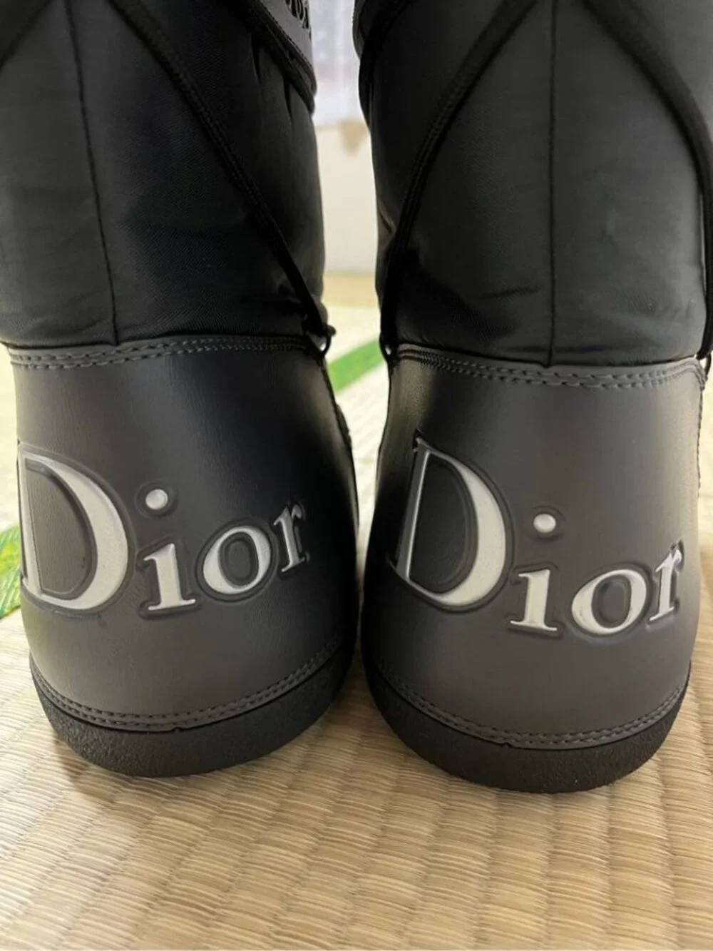 Dior Shearling Boots Black